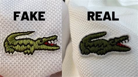 original lacoste bag logo vs fake|lacoste counterfeit.